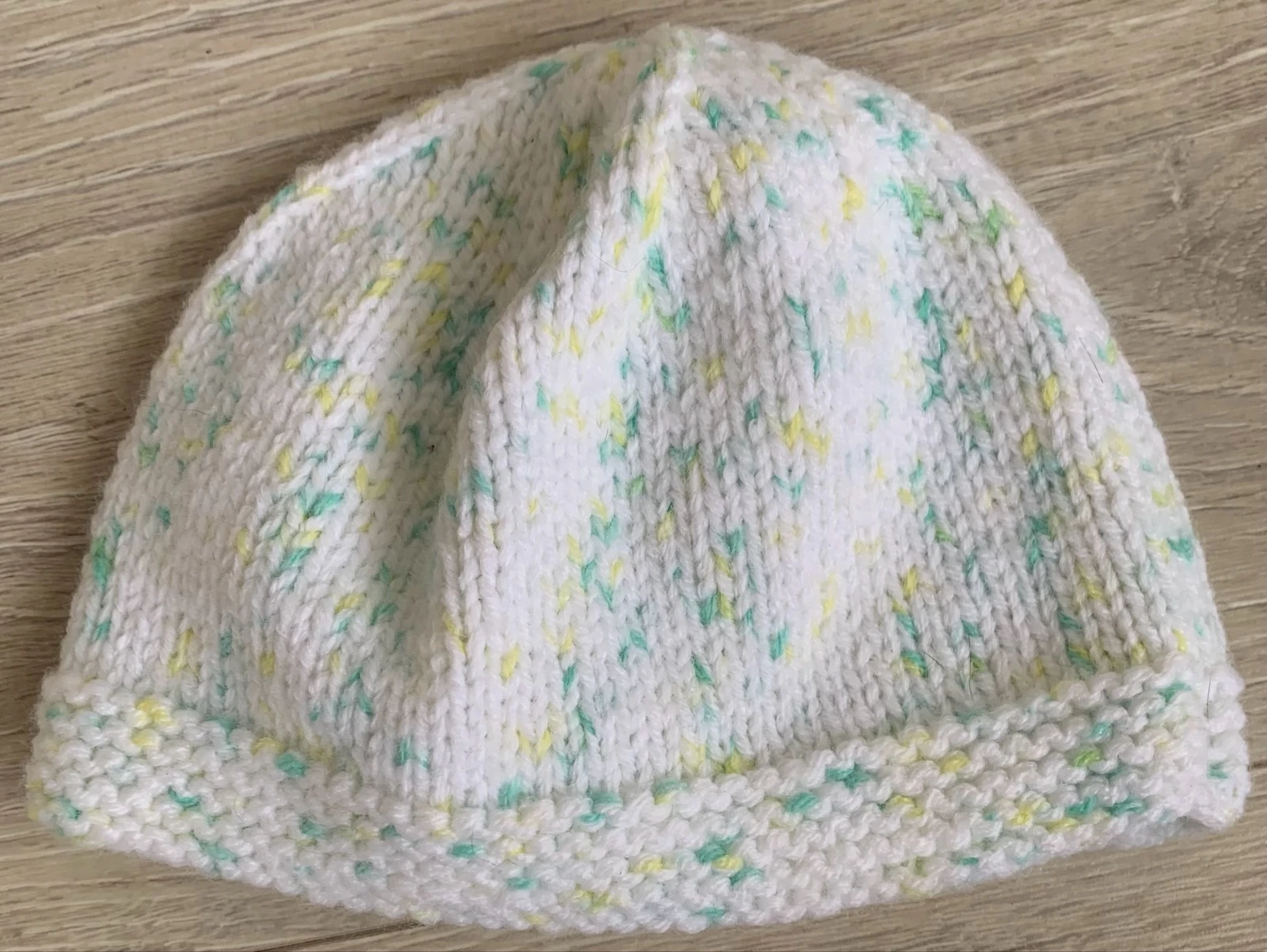 Gorro e chinelos bebê 0/3 meses – photo 2